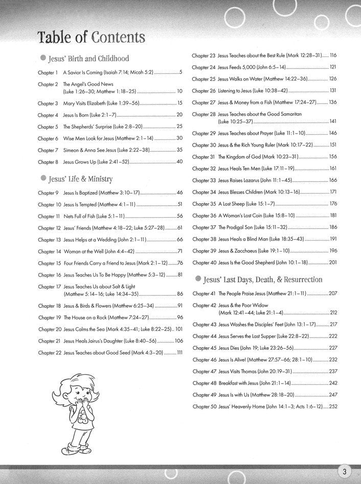 Top 50 Bible Stories About Jesus for Preschool - Ages 2-5