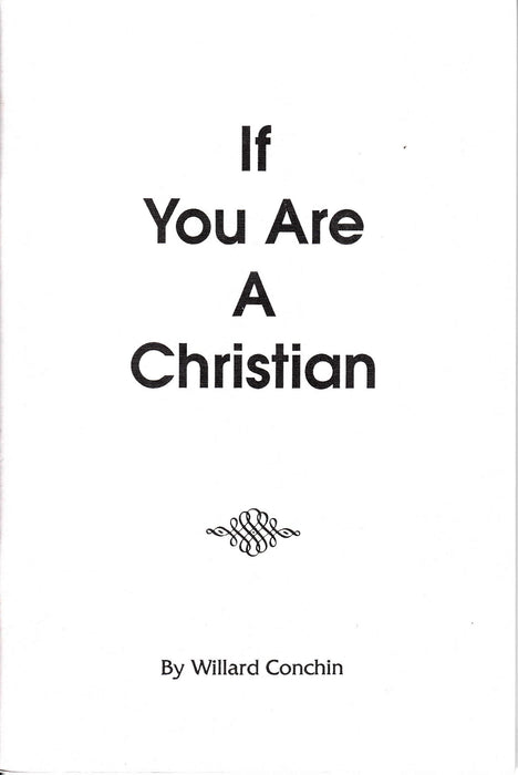 If You Are a Christian