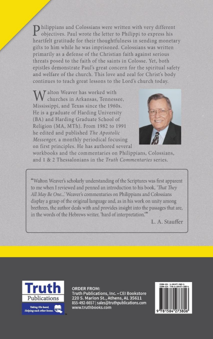 Truth Commentary Philippians & Colossians
