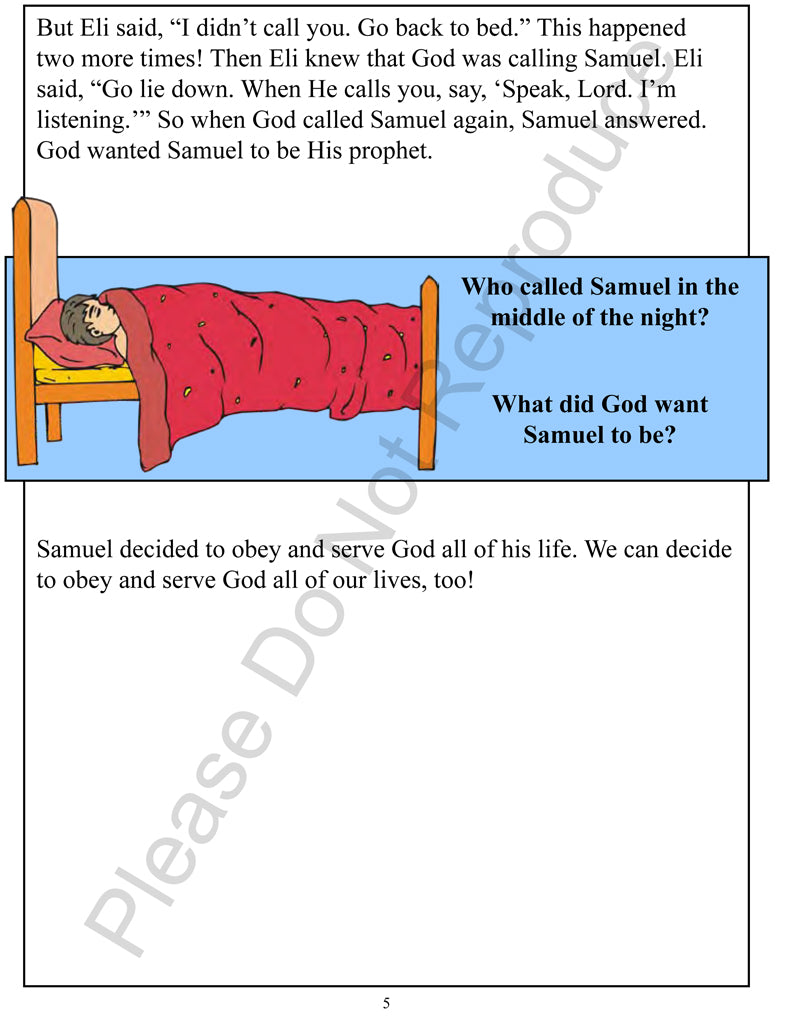 Loving Hearts and Working Hands Level 1 Student Book - 1 Samuel to 1 Kings 11