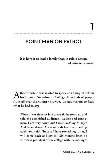Point Man - How a Man Can Lead His Family