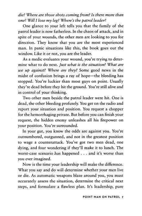 Point Man - How a Man Can Lead His Family