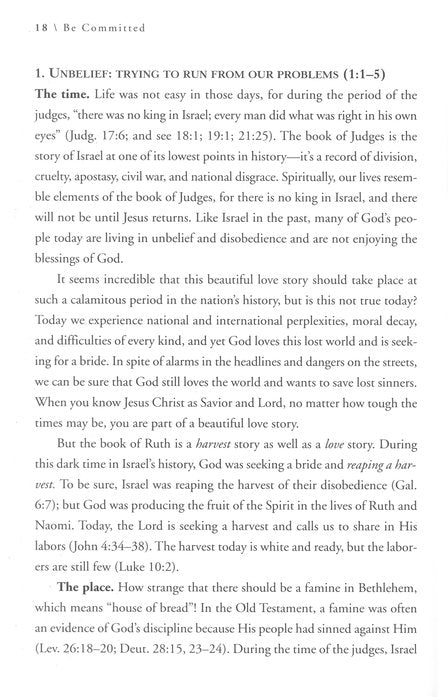 Be Committed - Ruth & Esther