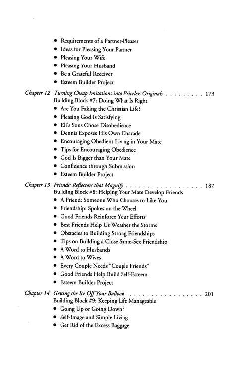 The New Building Your Mate's Self-Esteem