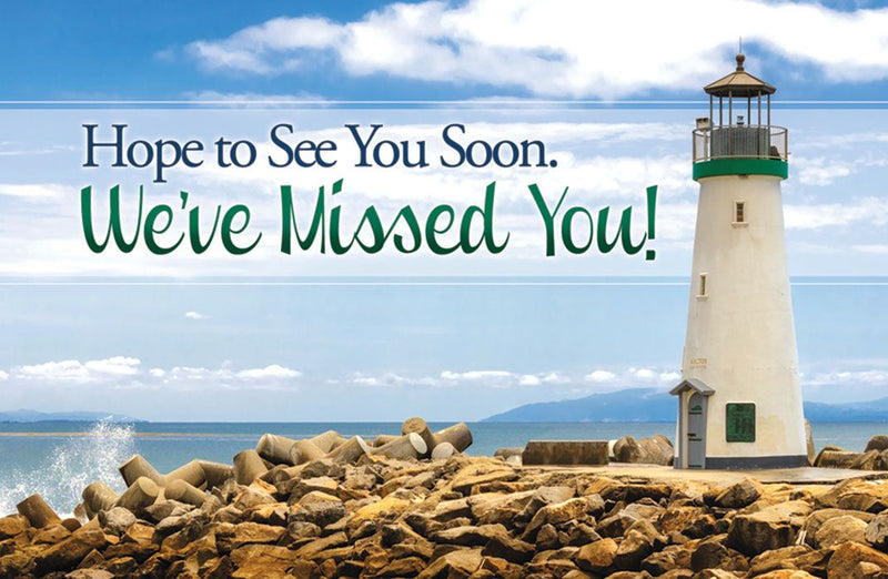 Postcard We've Missed You!