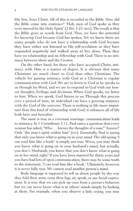 Now You're Speaking My Language