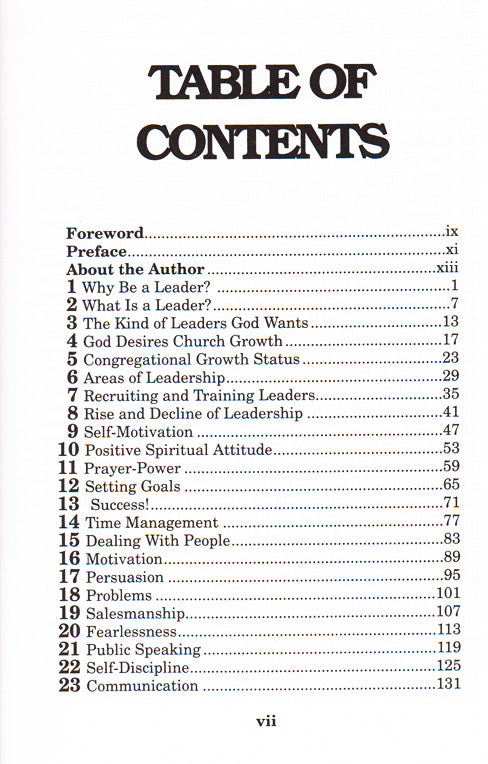 Table of Contents 1
