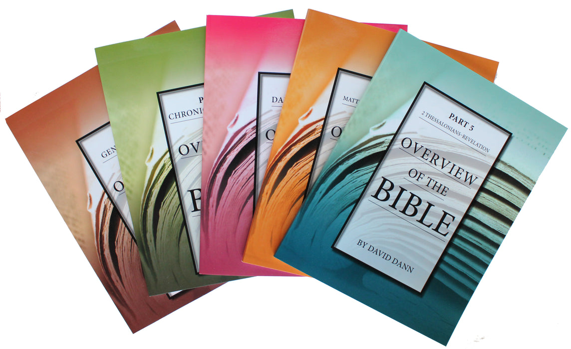 Overview of the Bible Workbooks Set (Parts 1-5)