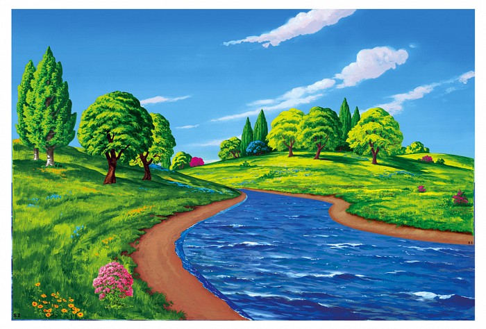 Shoreline Scene Overlay Small