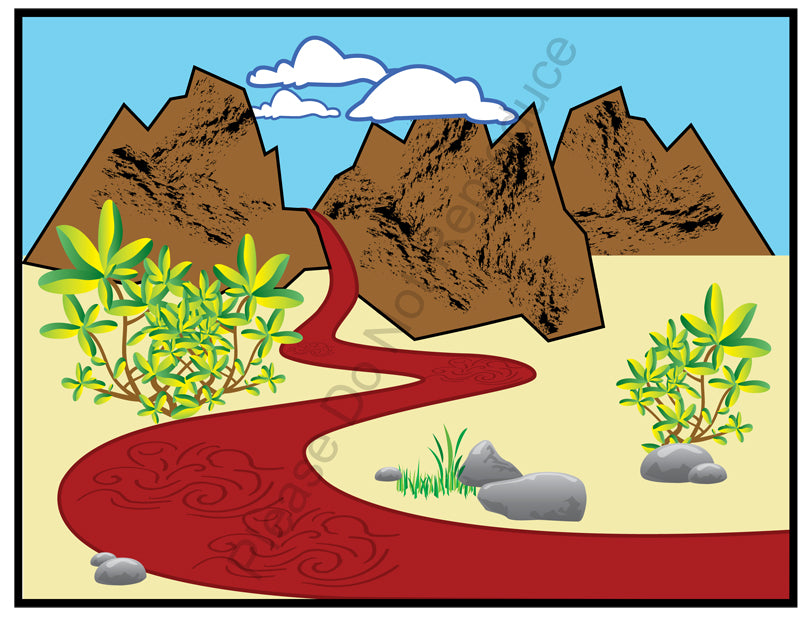 Ten Plagues Graphics Set Shaping Hearts for God