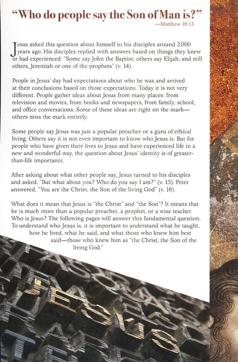 Life of Jesus Pamphlet