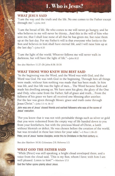 Life of Jesus Pamphlet