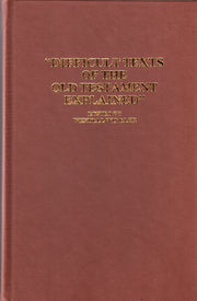 Difficult Texts of the Old Testament Explained