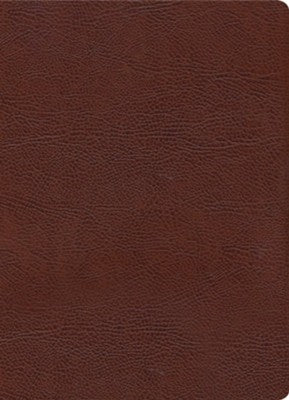 KJV Study Bible Brown Bonded Leather Indexed (Full-Color)