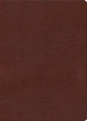 KJV Study Bible Saddle Brown Bonded (Full-Color)