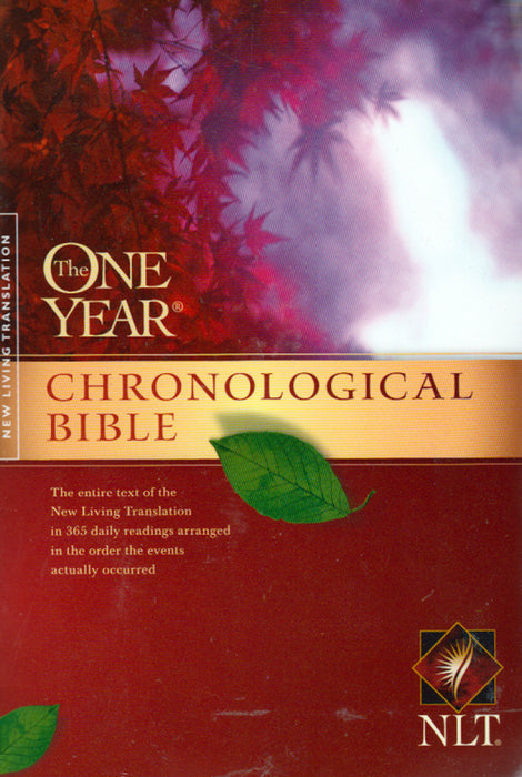 The One Year Chronological Bible - NLT - Paperback