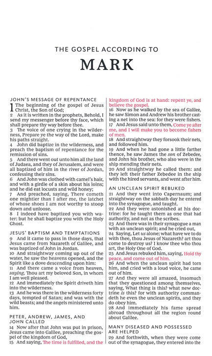 KJV Thinline Bible Burgundy Leathersoft