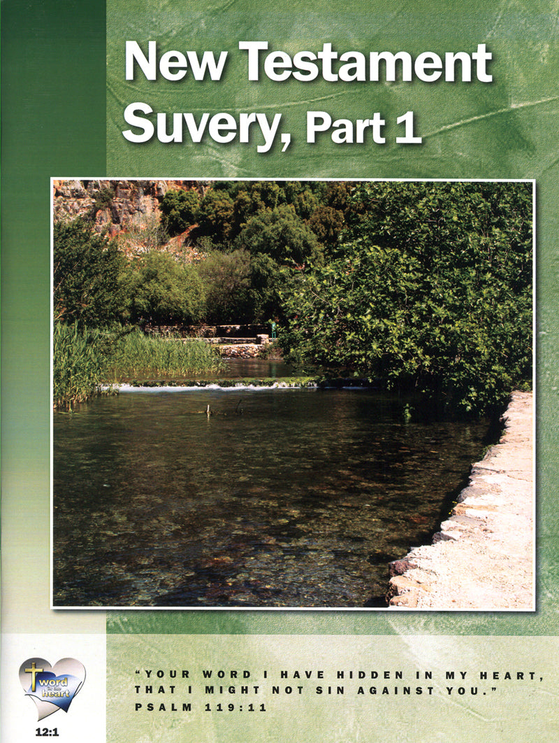 New Testament Survey, Part 1 (Word in the Heart, 12:1)