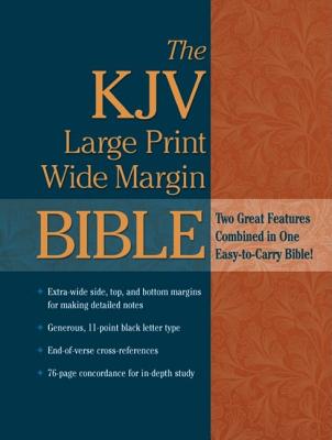 KJV Large Print Wide Margin Bible