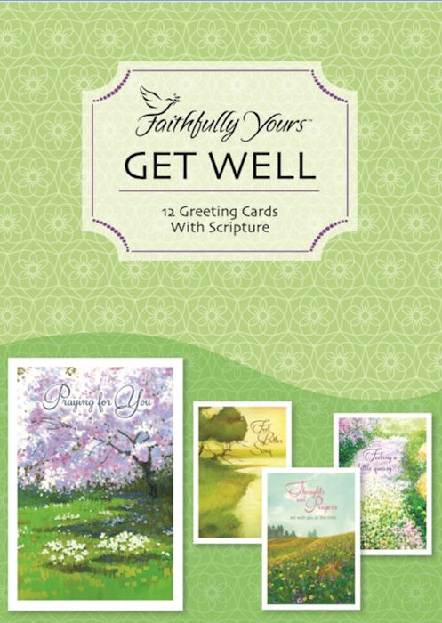 Boxed Cards - Botanical- Get Well