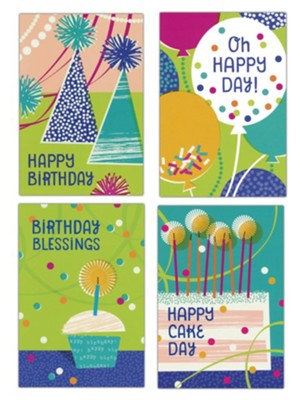 Boxed Cards Birthday - Icons