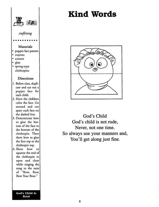 Instant Bible Lessons for Preschoolers - I Am God's Child