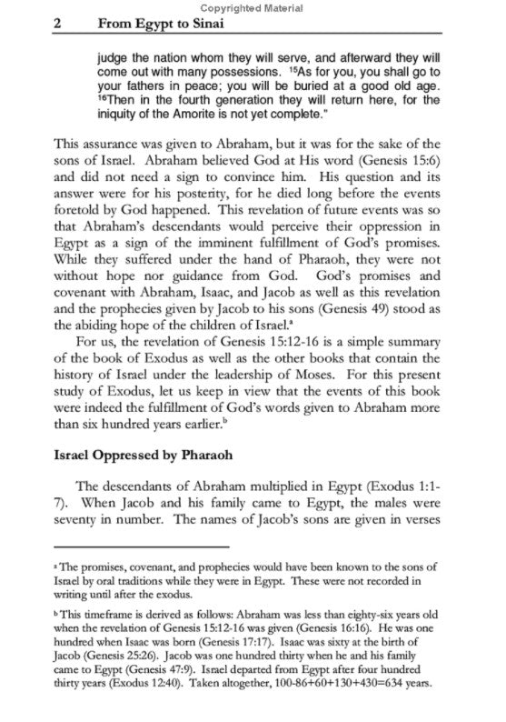 From Egypt to Sinai: The History of Moses and Israel through the Exodus