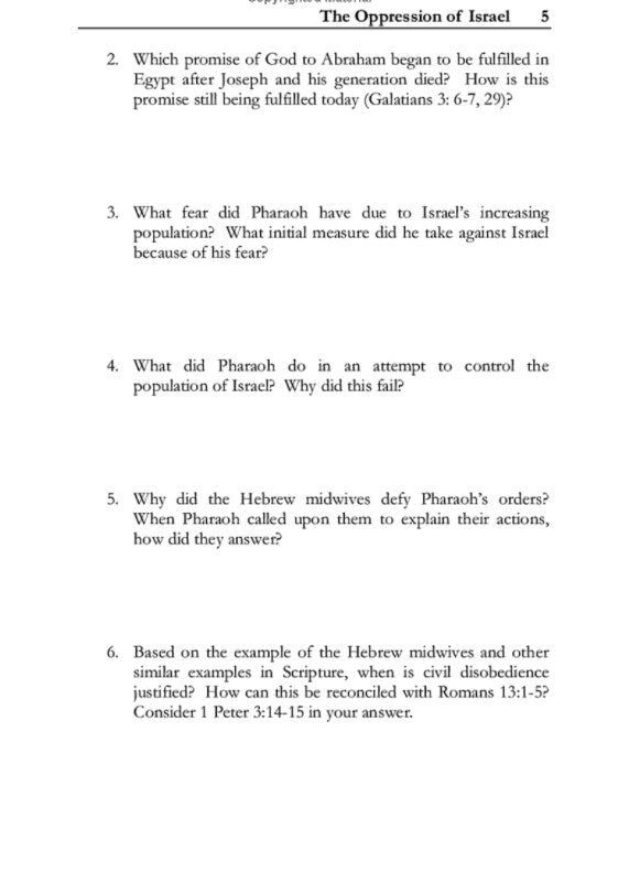 From Egypt to Sinai: The History of Moses and Israel through the Exodus