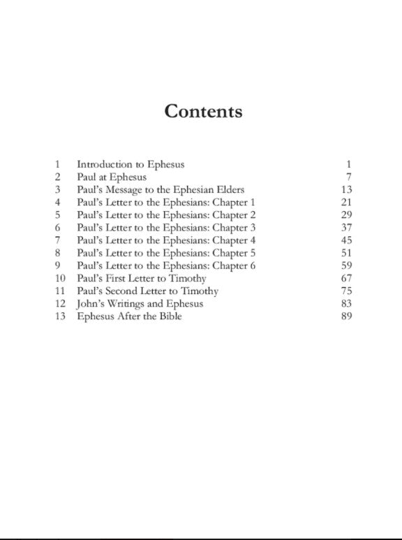 The Church at Ephesus: From Acts to Revelation