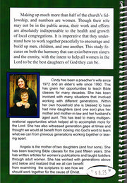 Bridges or Barriers Back Cover