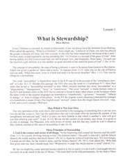 Give Account of Your Stewardship 1