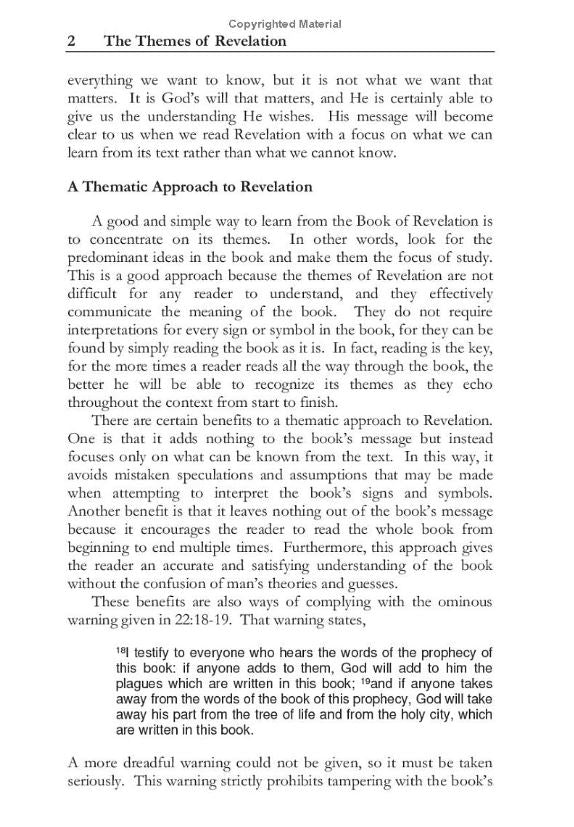 The Themes of Revelation