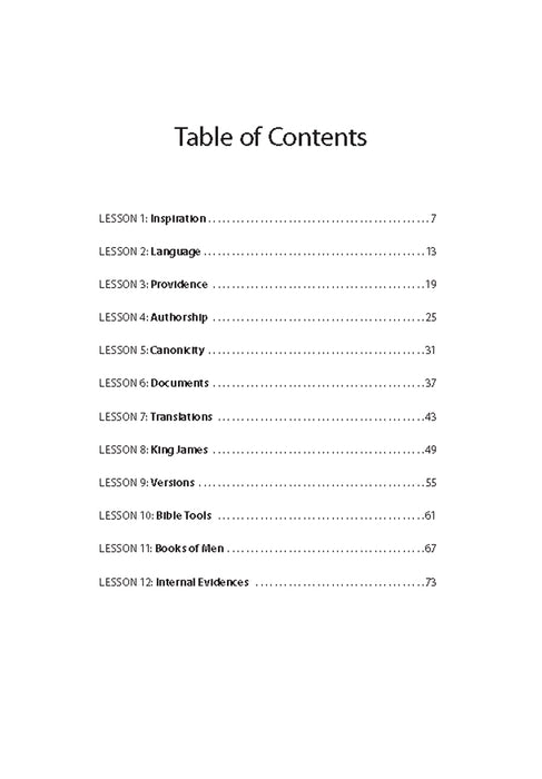 The Story of the Bible - Downloadable Congregational Use PDF