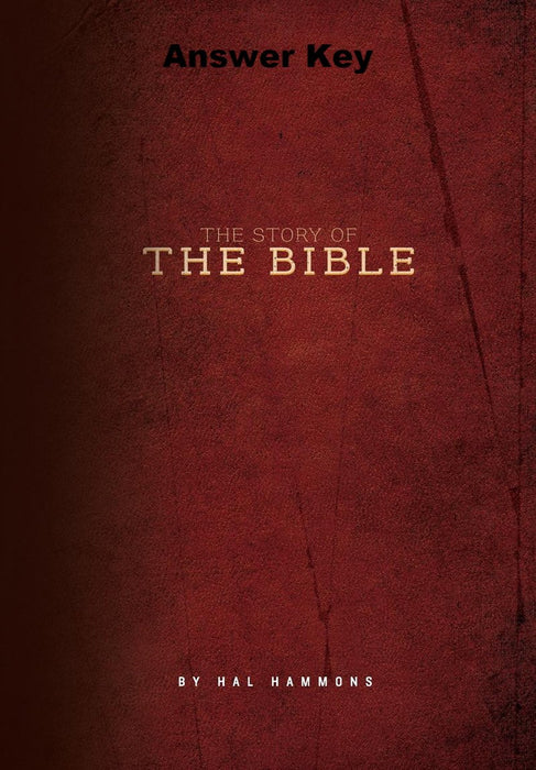 The Story of the Bible - Downloadable Answer Key PDF