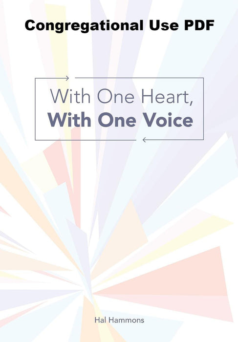 With One Heart, with One Voice - Downloadable Congregational Use PDF