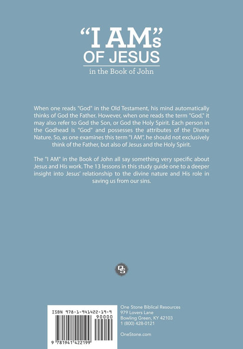 "I Ams" of Jesus in the Book of John - Downloadable Congregational Use PDF