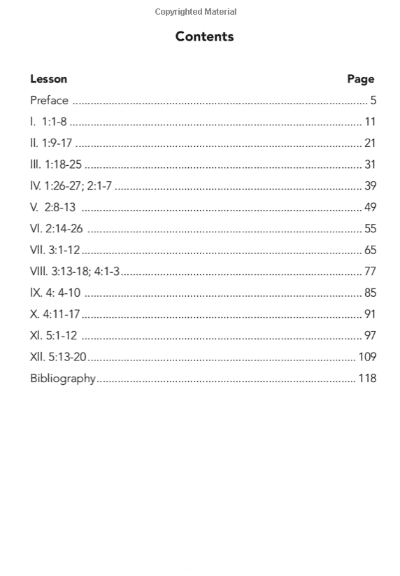 James: Pure and Undefiled Religion