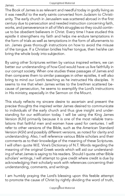 James: Pure and Undefiled Religion