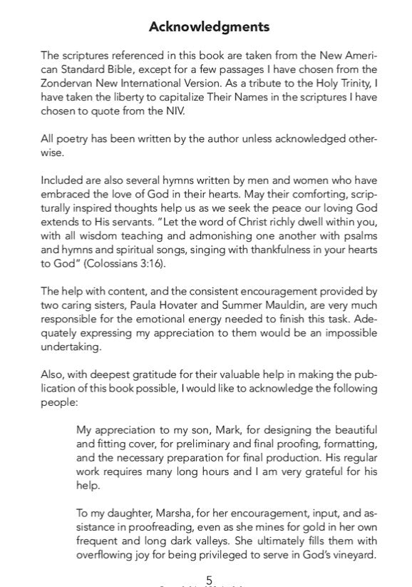 Mining for God's Gold in Life's Dark Valleys