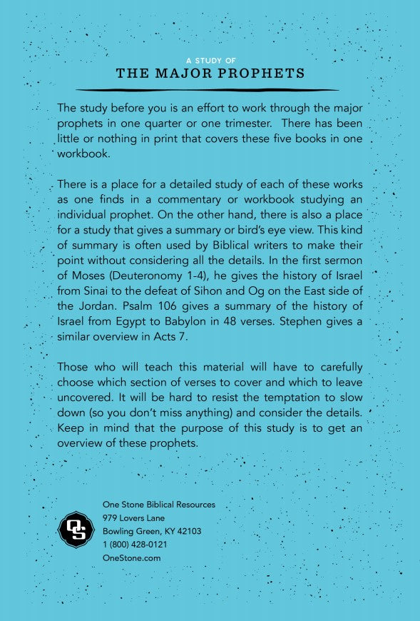 A Study of the Major Prophets