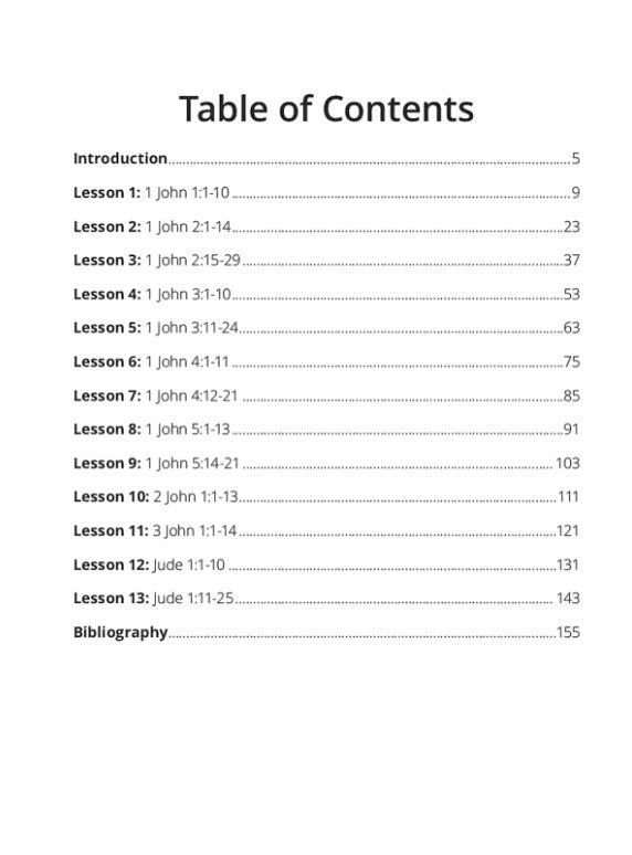 The Epistles of John & Jude