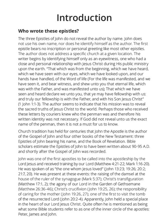 The Epistles of John & Jude
