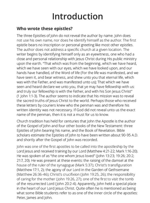The Epistles of John & Jude