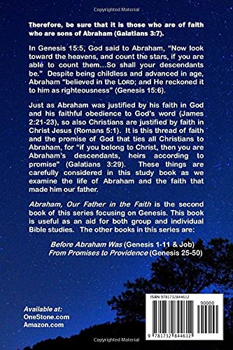 Abraham, Our Father in Faith: Genesis 12-15