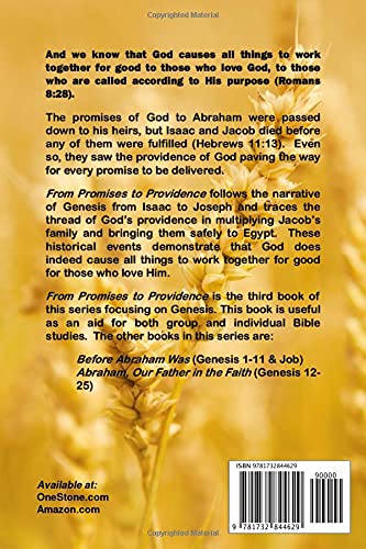 From Promises to Providence: (Genesis 25-50)