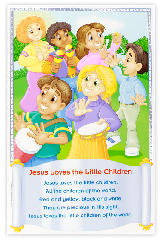 Children's Bible Songs Bulletin Board