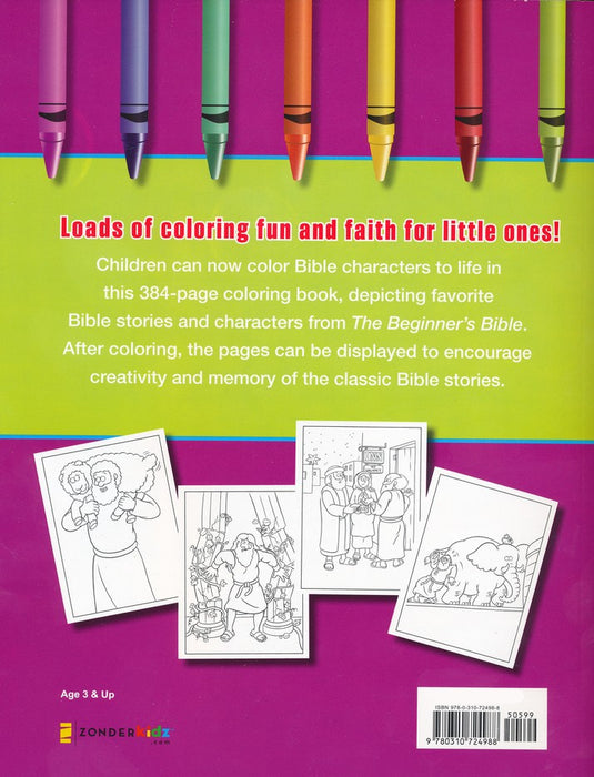 The Beginner's Bible Super-Duper Mighty Jumbo Coloring Book