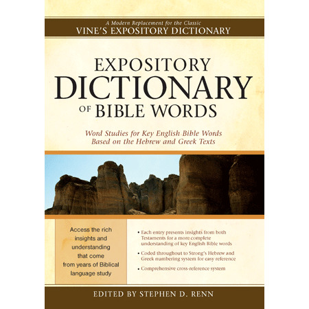 Expository Dictionary of Bible Words