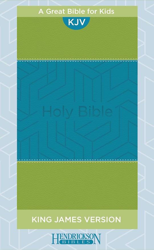 KJV Kid's Bible, Blue/Green Flexisoft