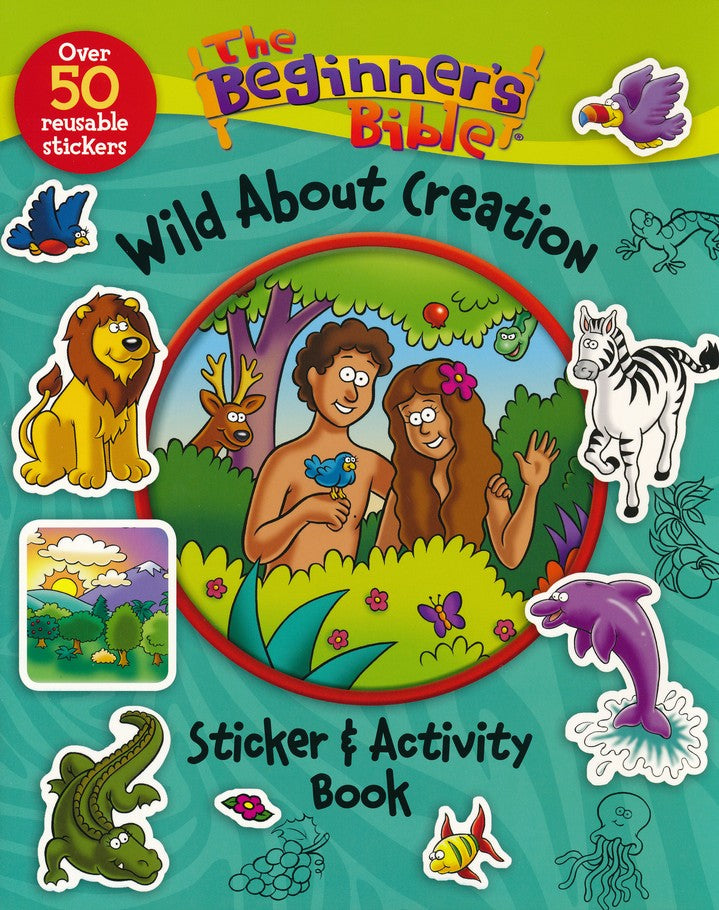 The Beginner's Bible Wild About Creation Sticker & Activity Book *